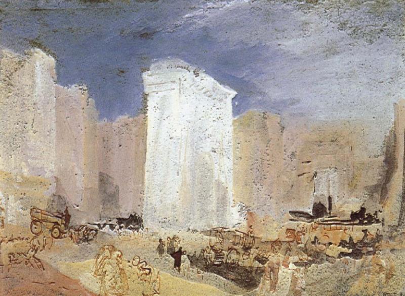 Joseph Mallord William Turner Gate China oil painting art